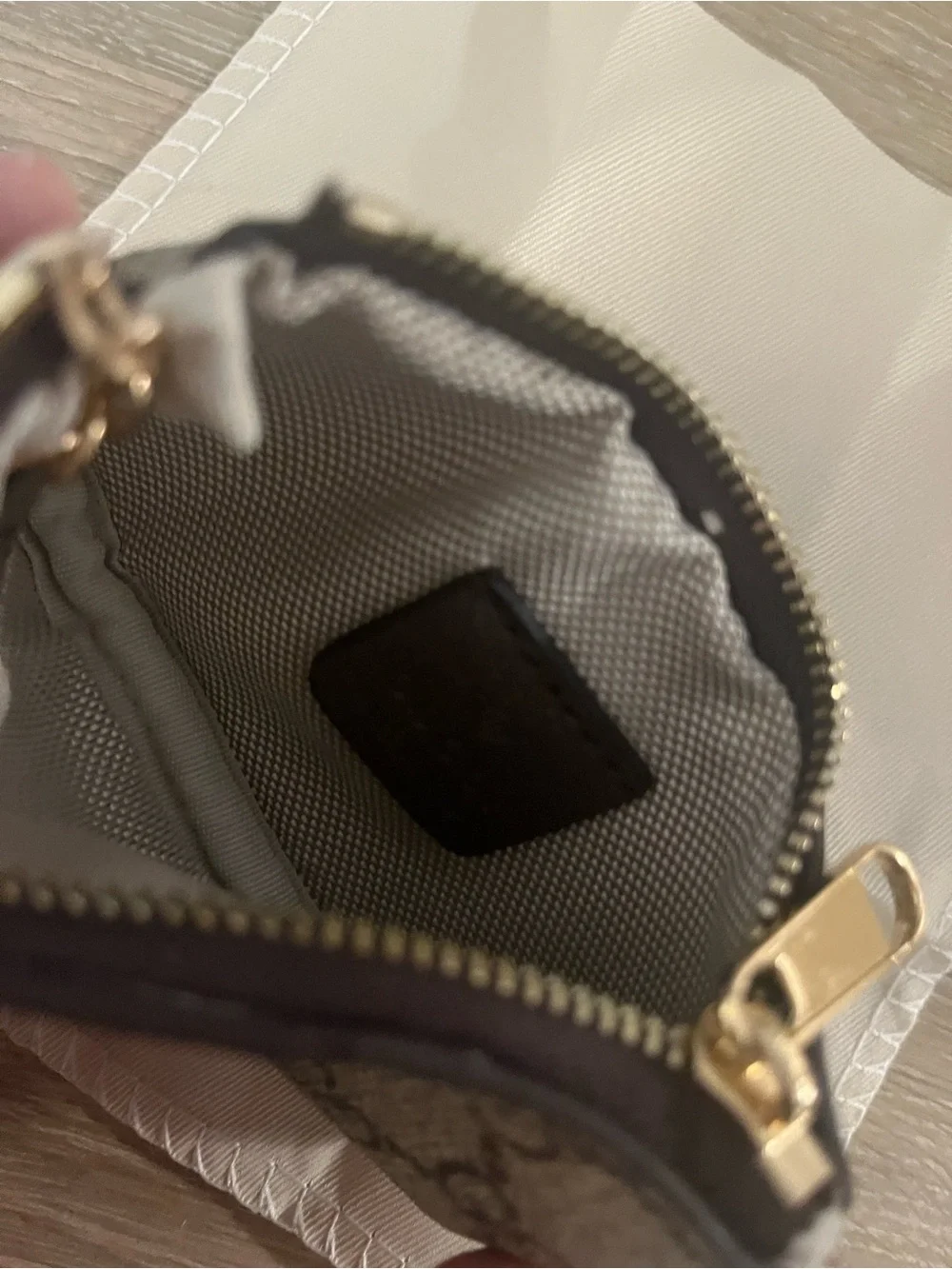 GG SUPREME OPHIDIA COIN PURSE WITH KEY HOOK - Picture 4 of 5